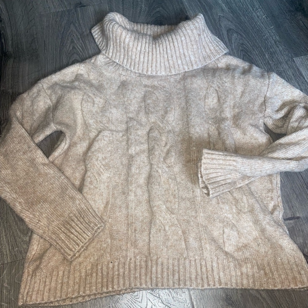 Tan sweater